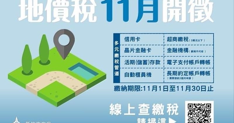 地價稅11/1開徵 高市長鼓勵「e化繳稅」、再抽萬元禮券 | NewsBuffet